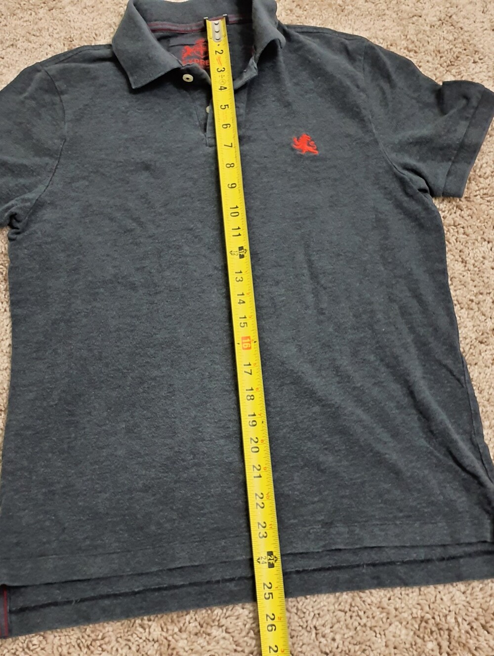 Express T-Shirt Men's Size Small Collared Short Sleeve Color Black Buttons - Picture 3 of 7